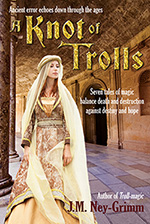 A medieval lady stands in a medieval stone hall, thumbnail image